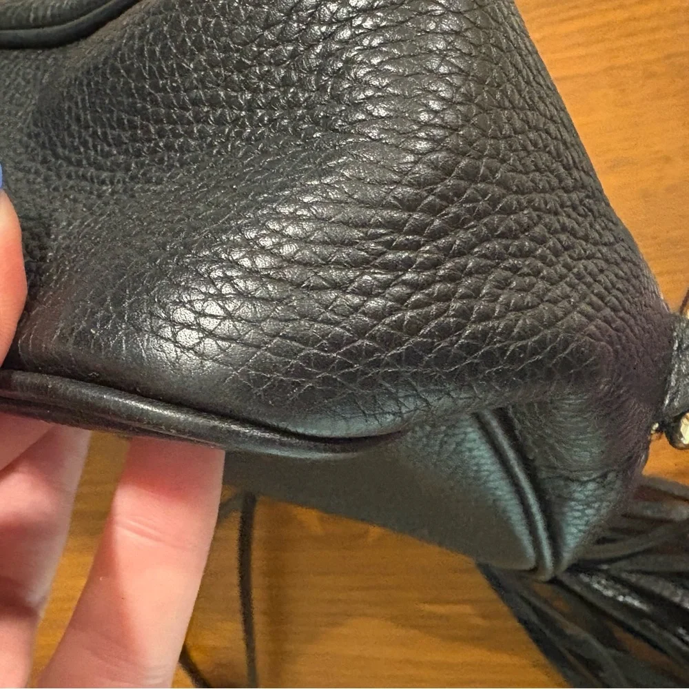 Gucci || Soho Disco Black Crossbody Bag